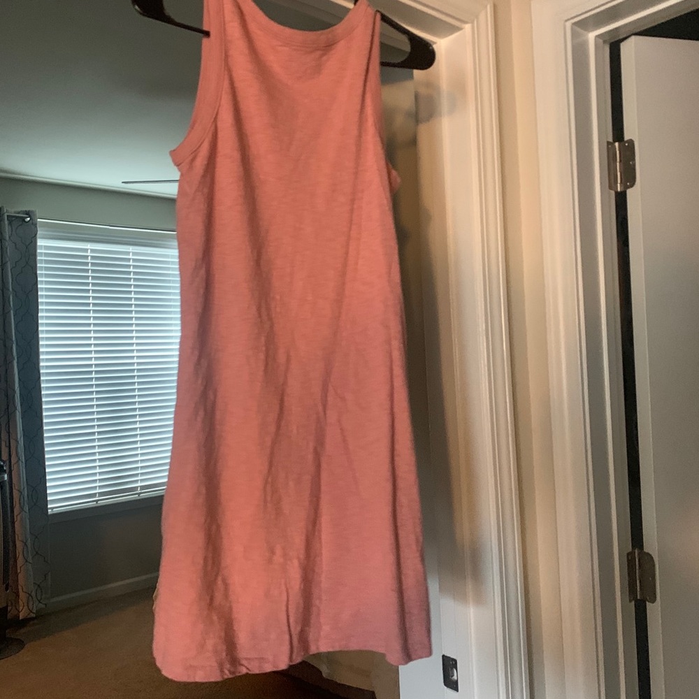 Target coral swing dress